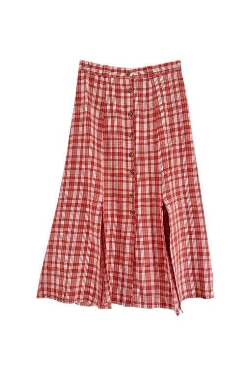 Jupe à carreaux