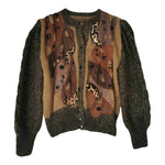 Cardigan en mohair