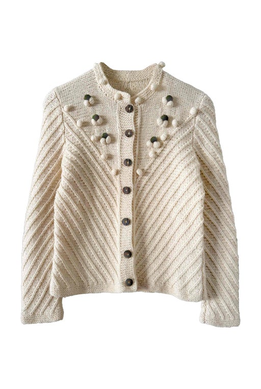 Wool cardigan