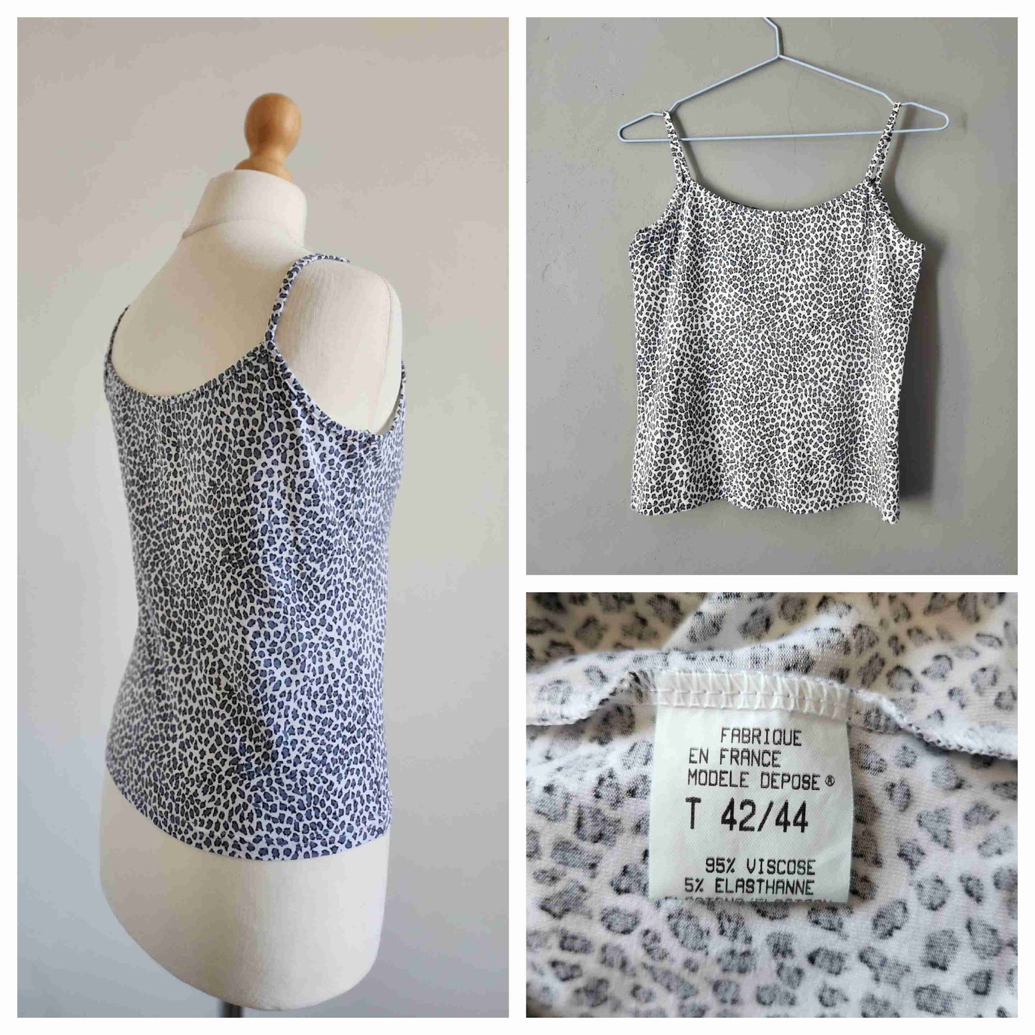 Caraco motif léopard