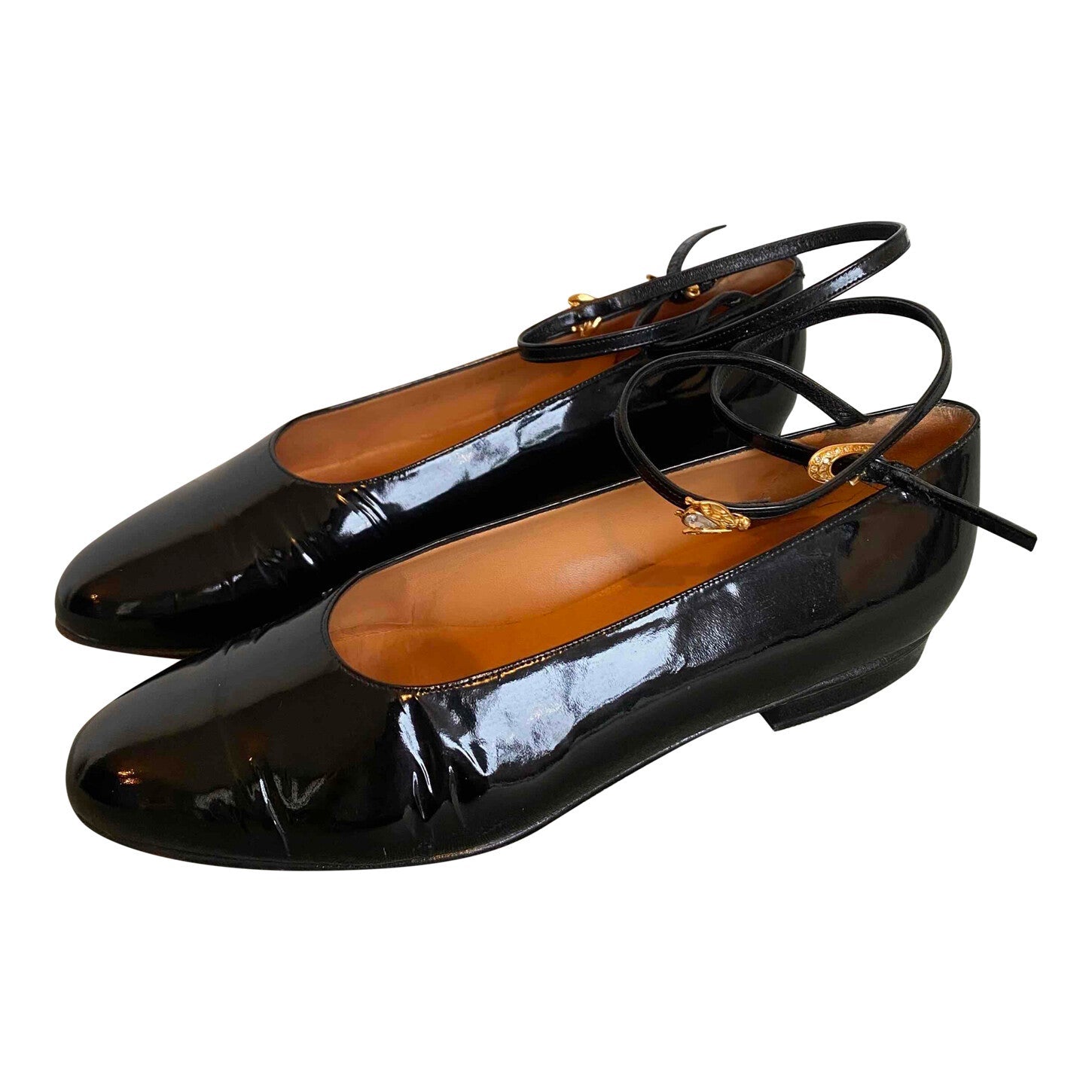 Christian Dior leather ballet flats