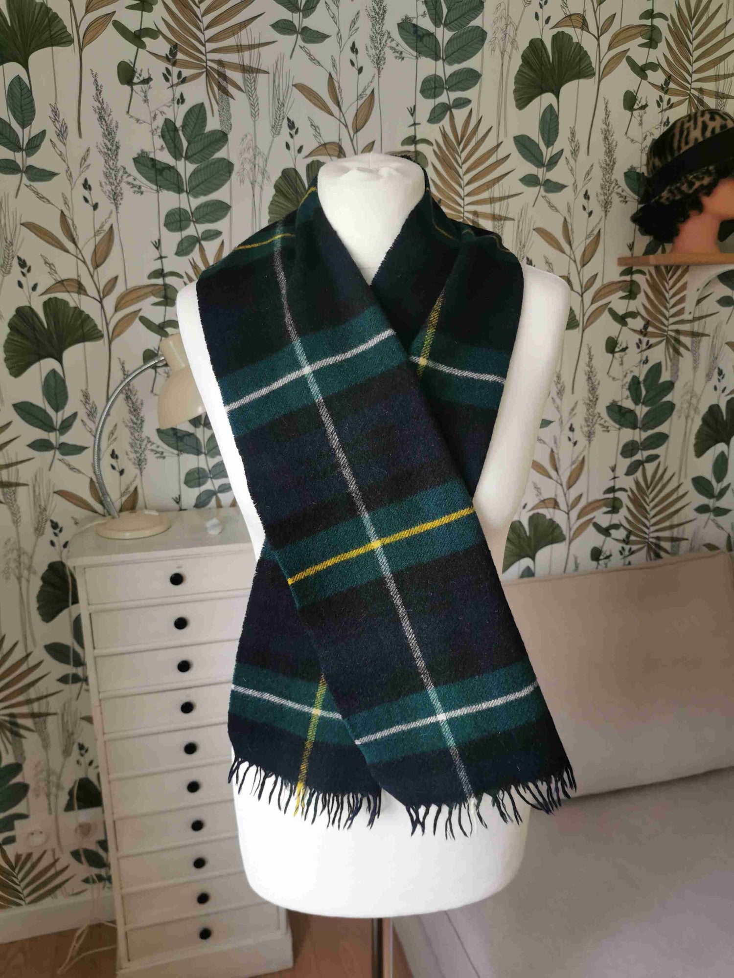 Echarpe en laine et cachemire