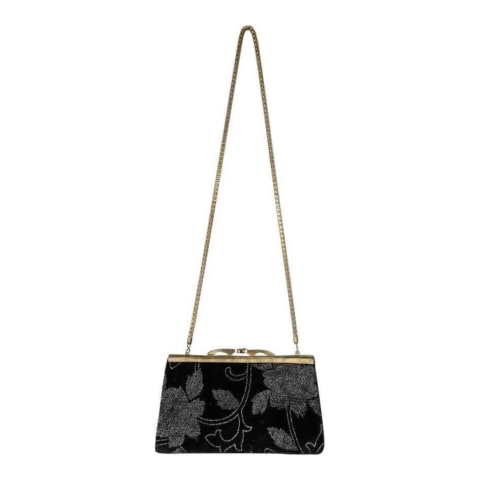 Mini velvet bag