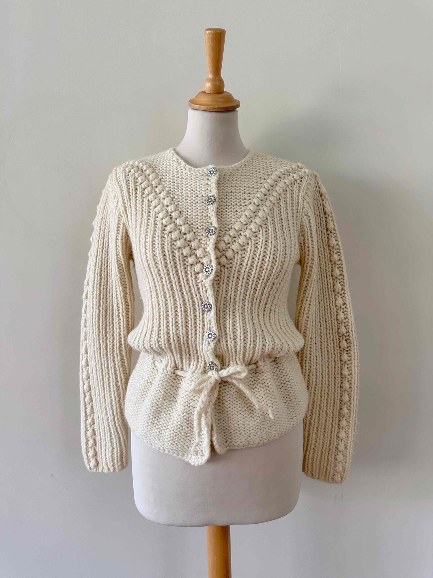 Wool cardigan