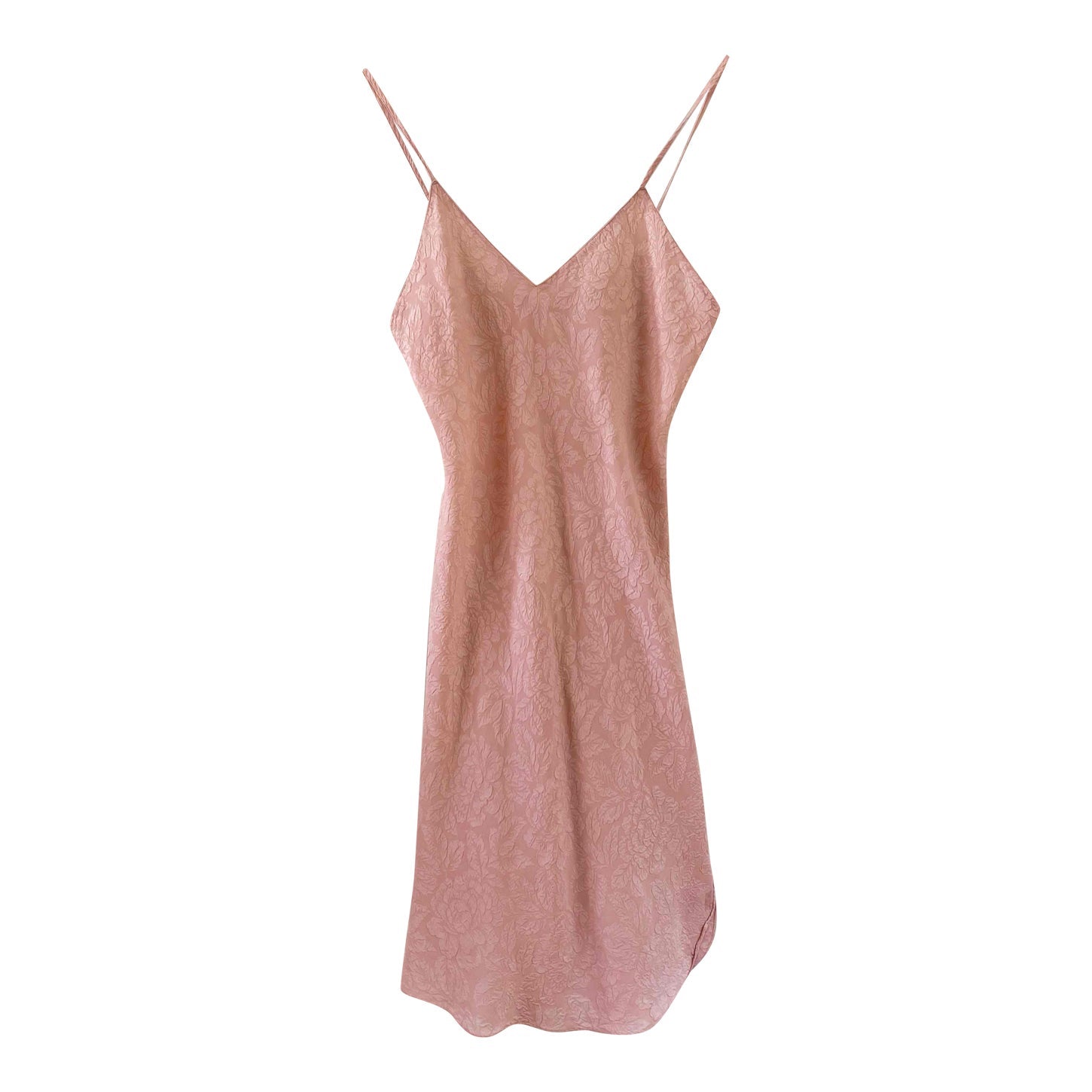 Damask silk nightgown
