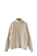 Irish turtleneck sweater