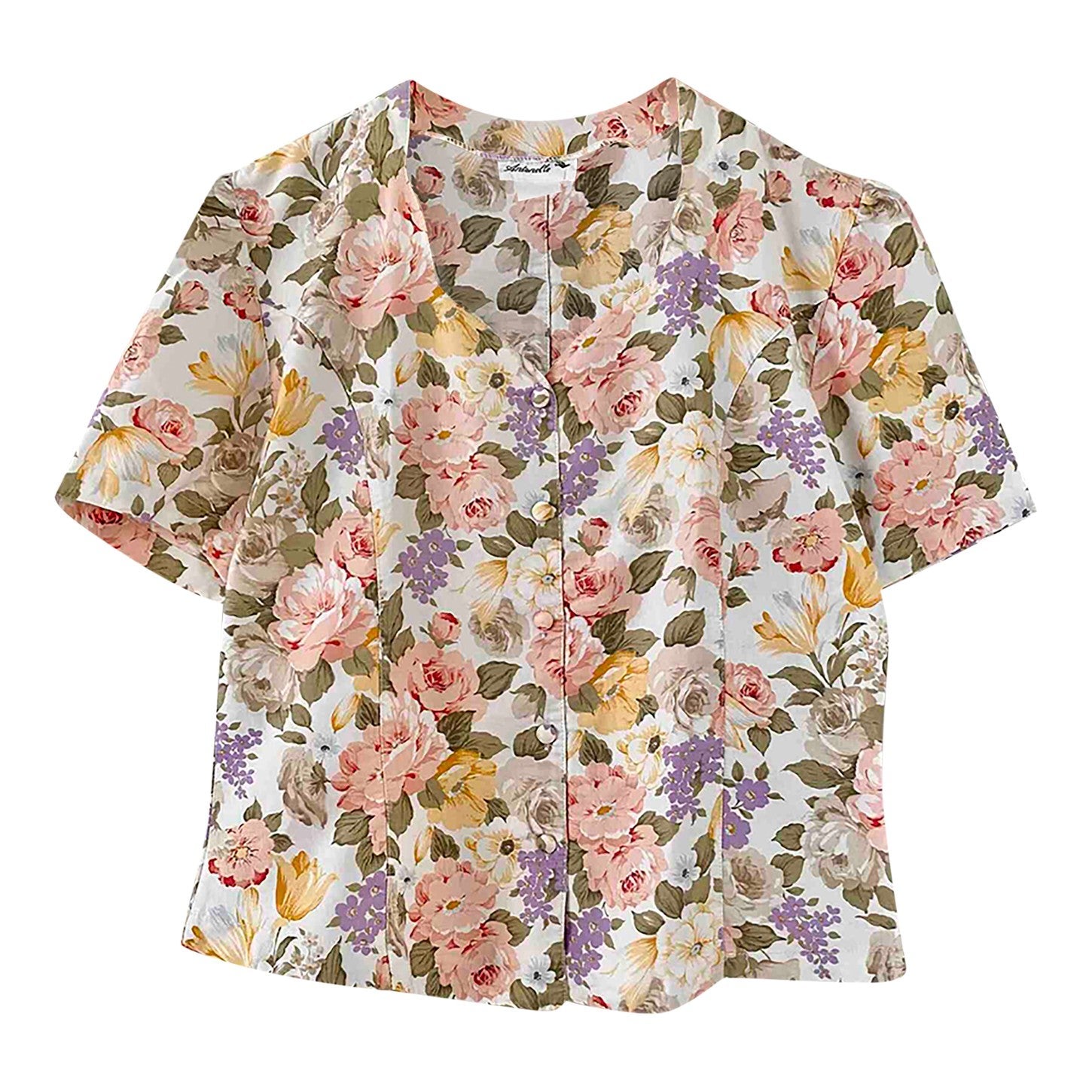 Blouse à fleurs