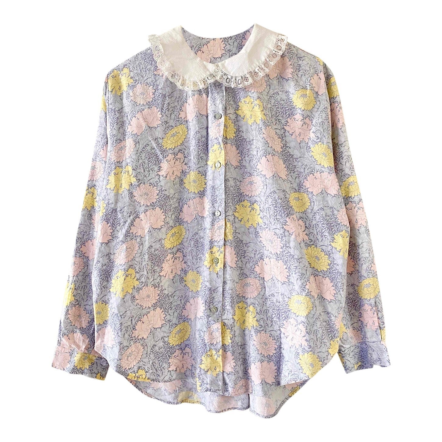 Blouse à fleurs