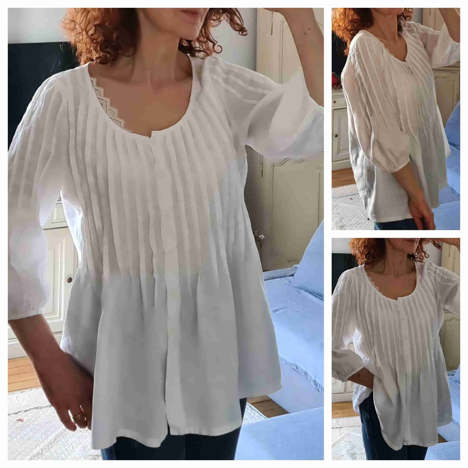 Blouse en lin