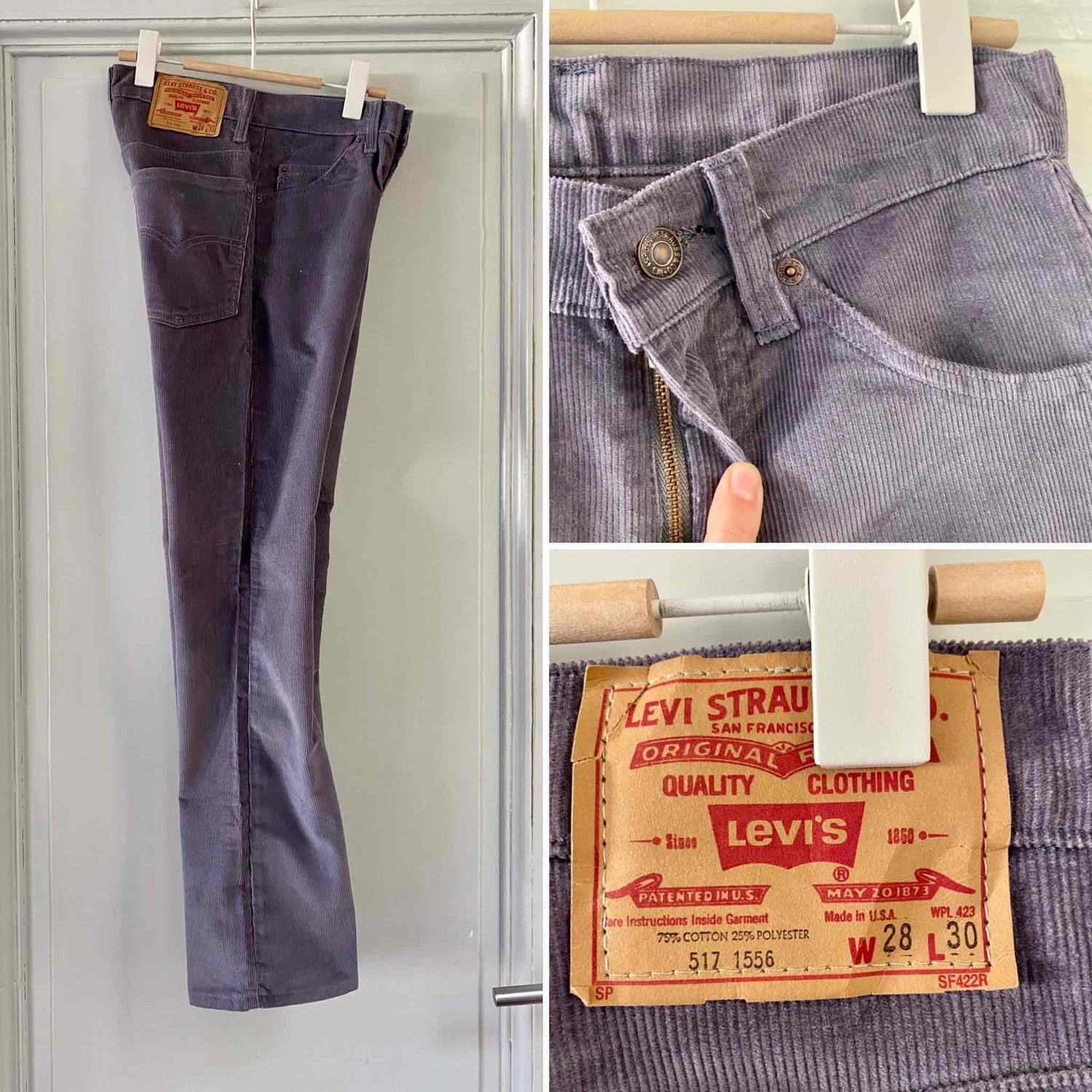 Flare Levi's en velours côtelé