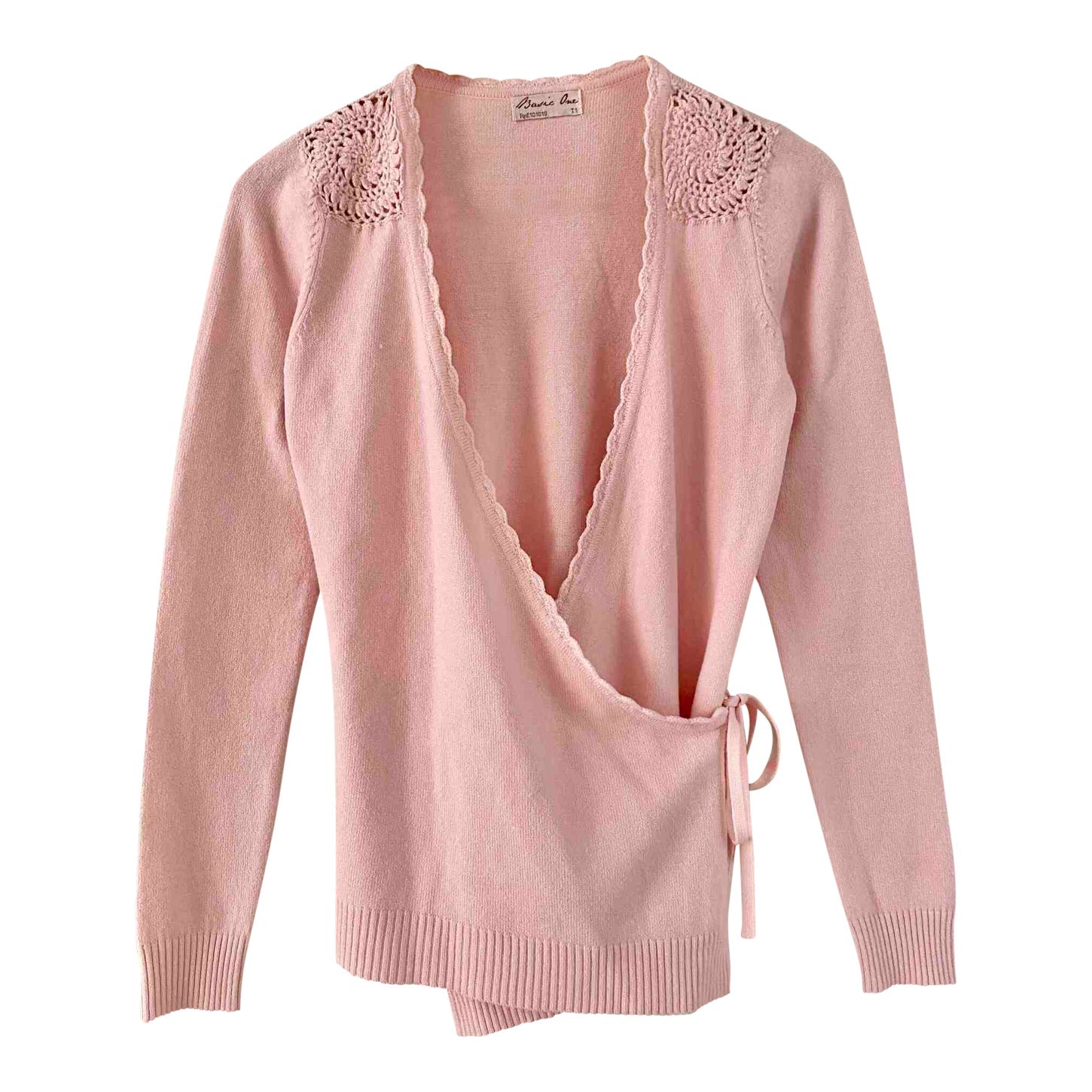 Cache-cœur en crochet