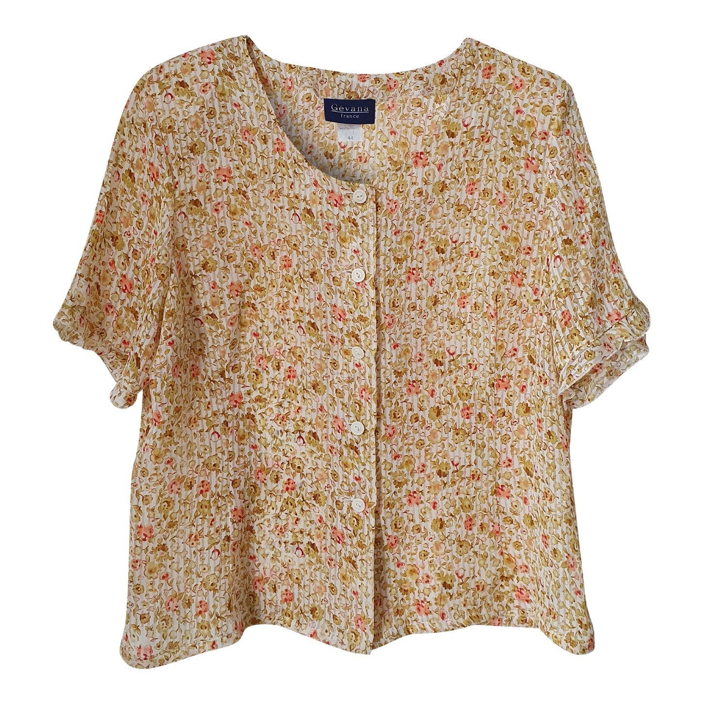 Blouse à fleurs