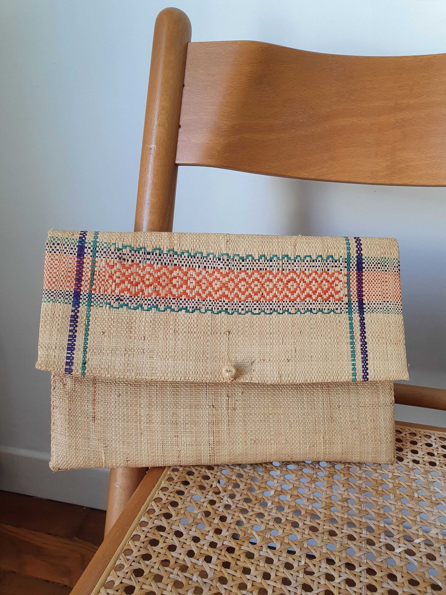 Woven pouch