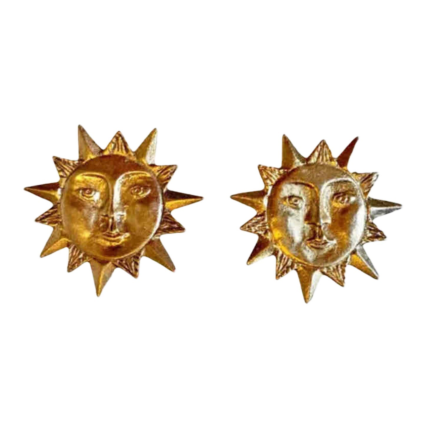Sun earrings