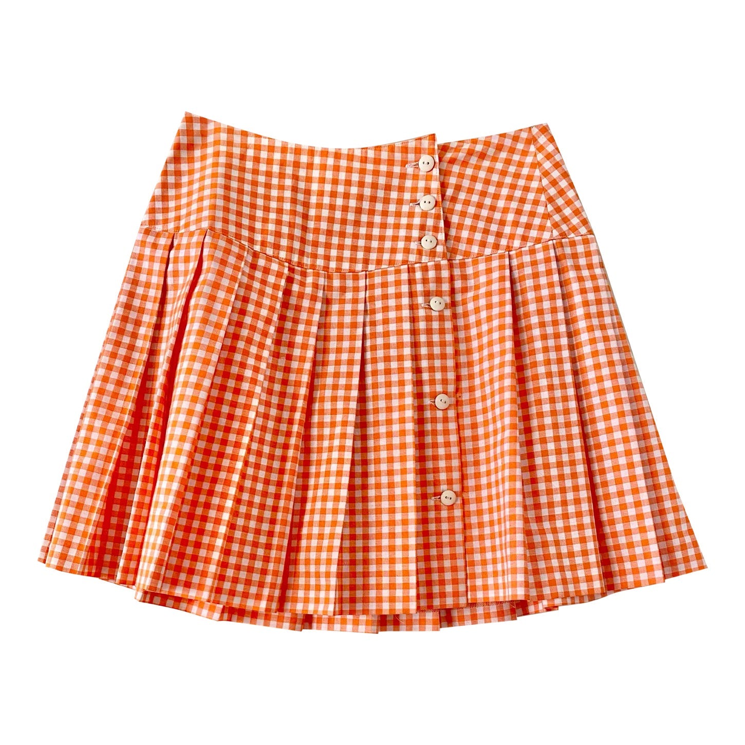 Vichy mini skirt