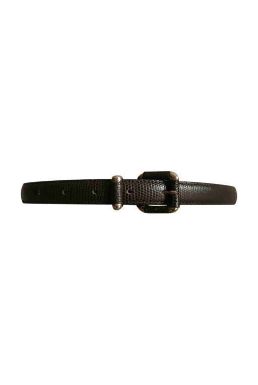 Leather belt