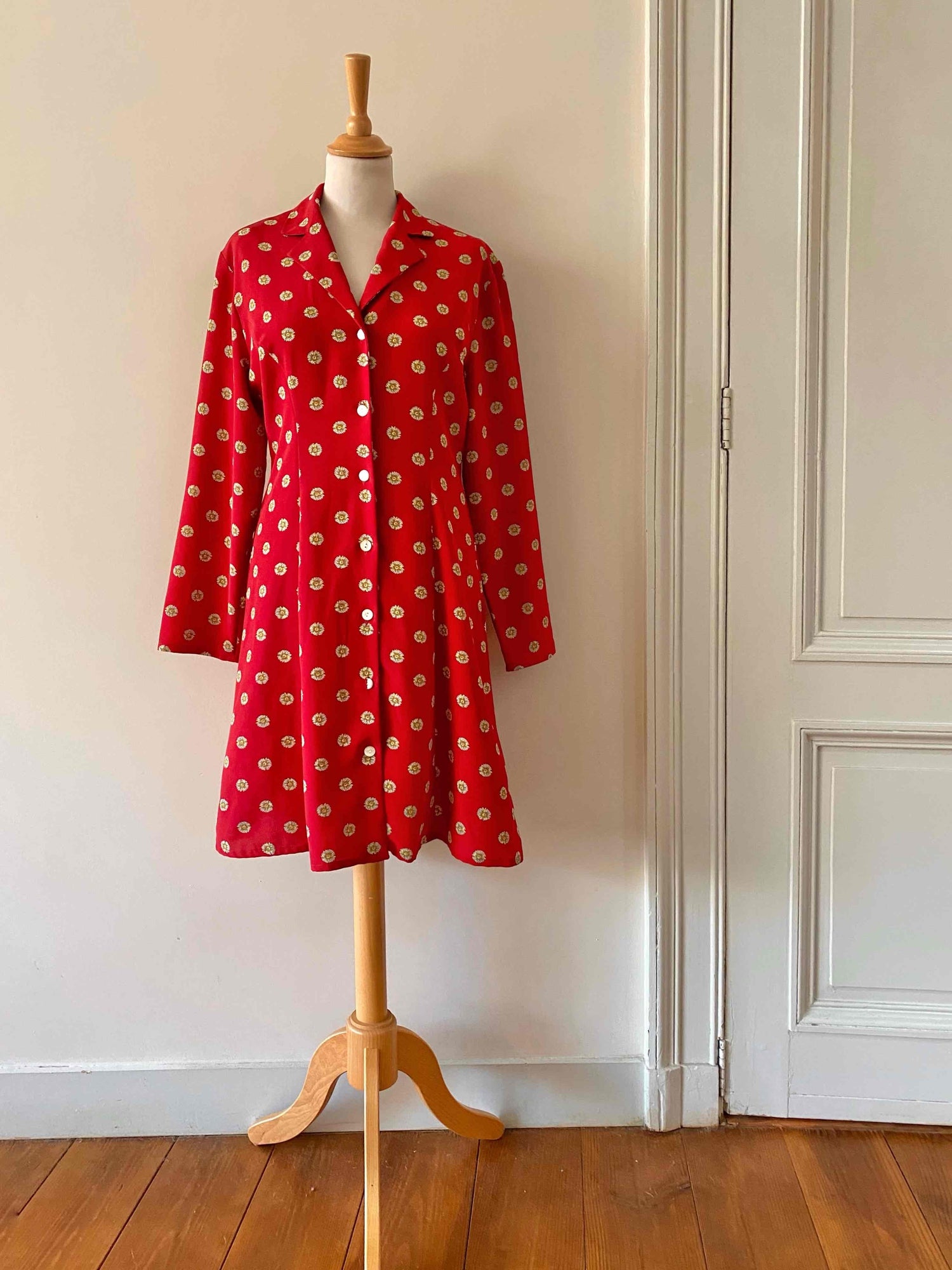 Mini robe à fleurs