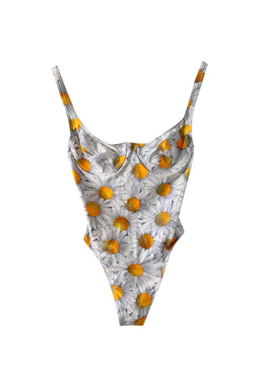 Maillot de bain à fleurs
