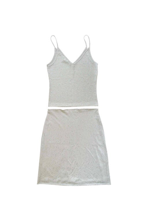 Ensemble à paillettes