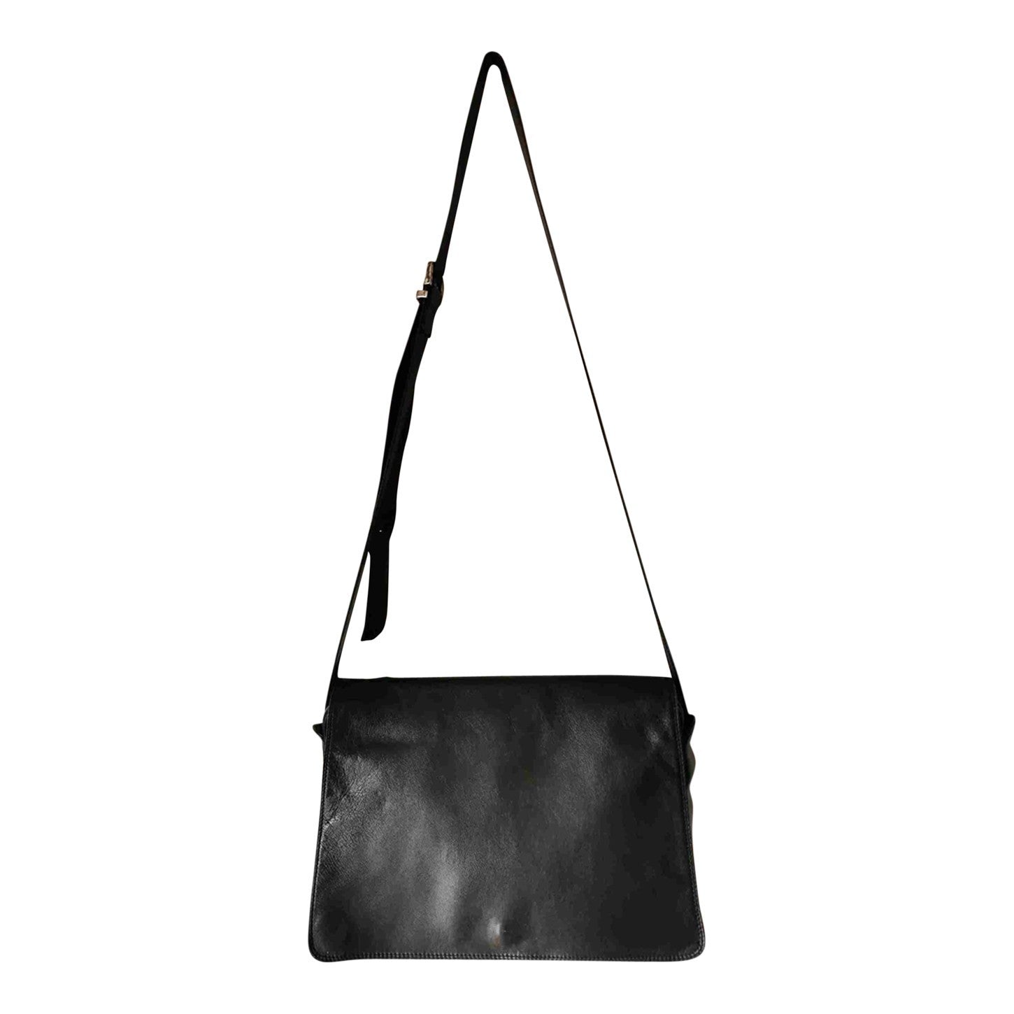 Leather shoulder bag