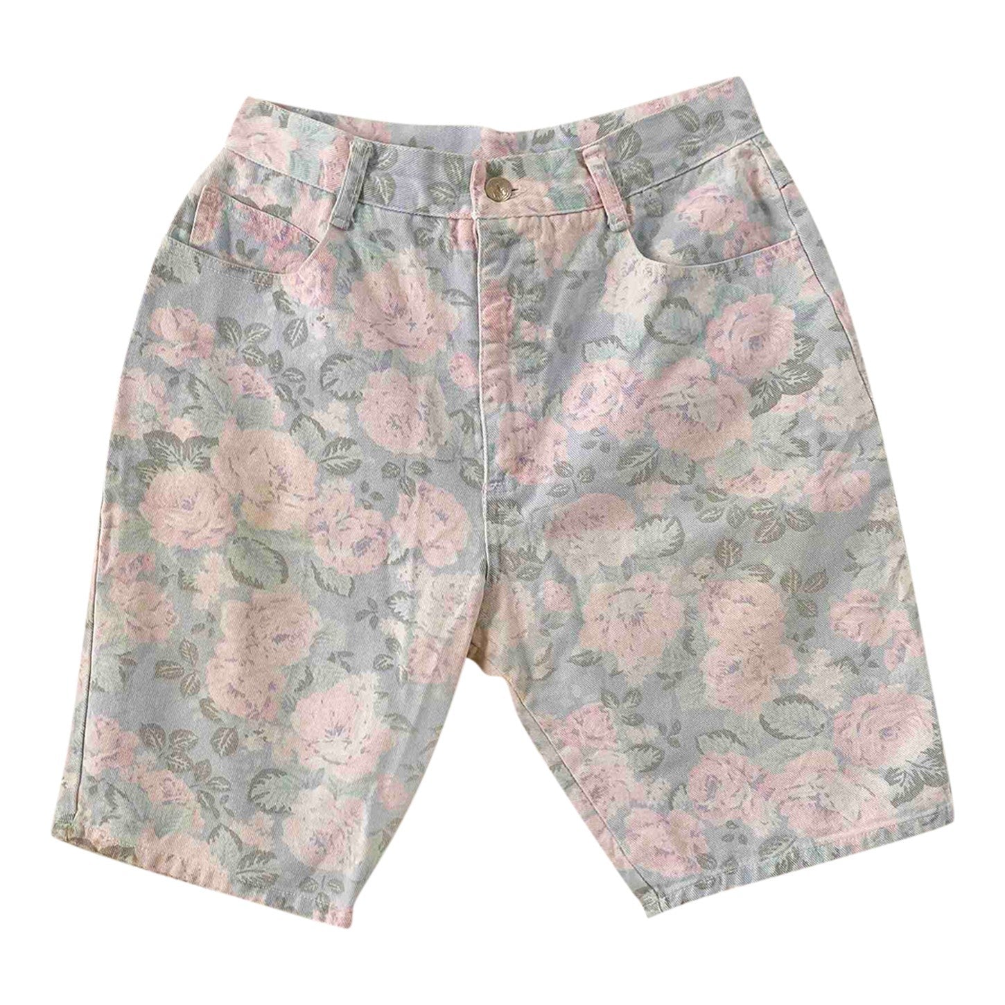 Short à fleurs