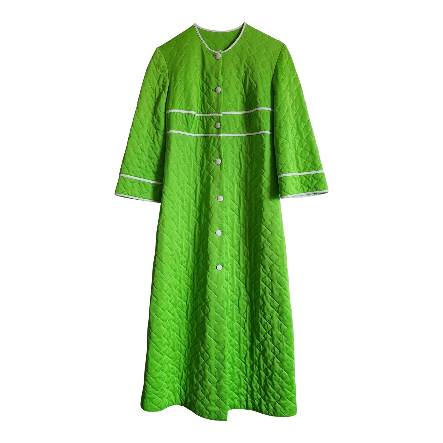 Veste longue matelassée