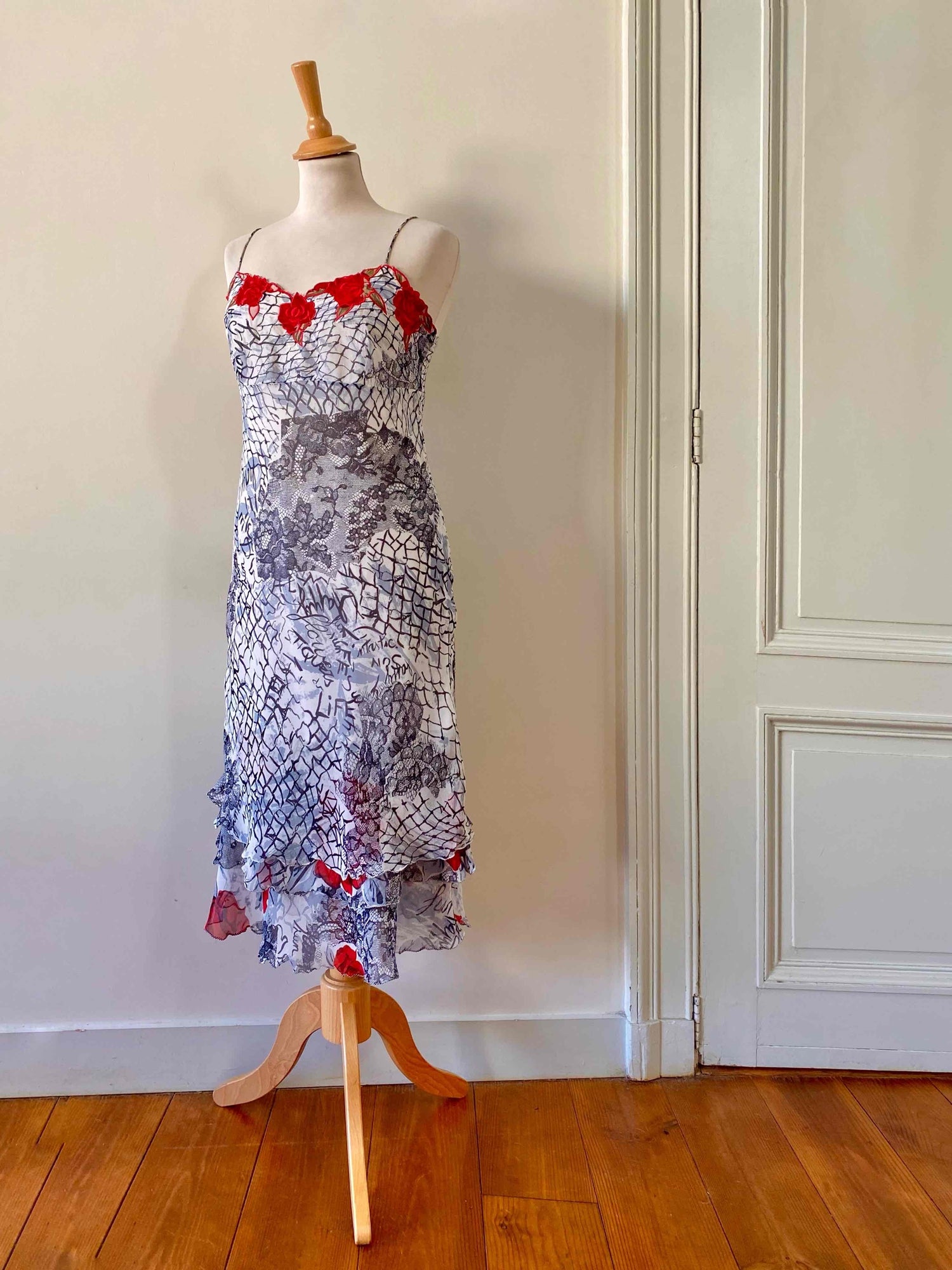 00's slip dress