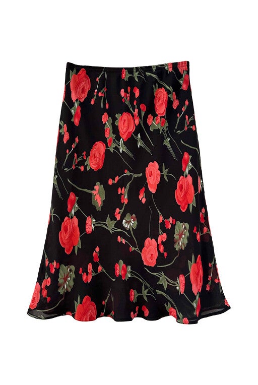 Jupe à fleurs