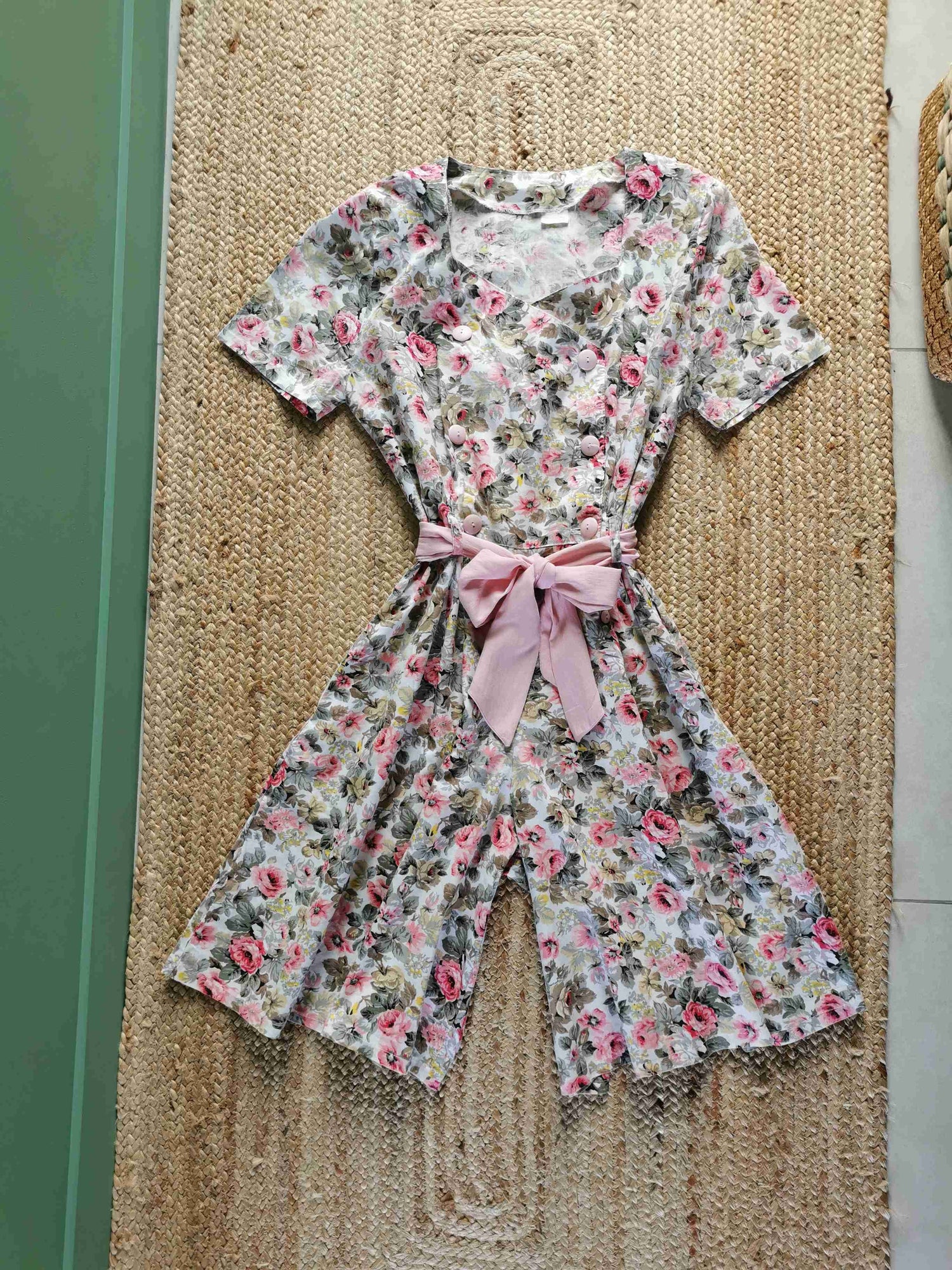 Combi-short en coton