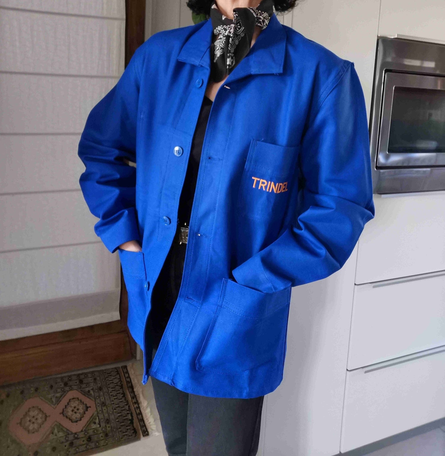 Bleu de travail en coton