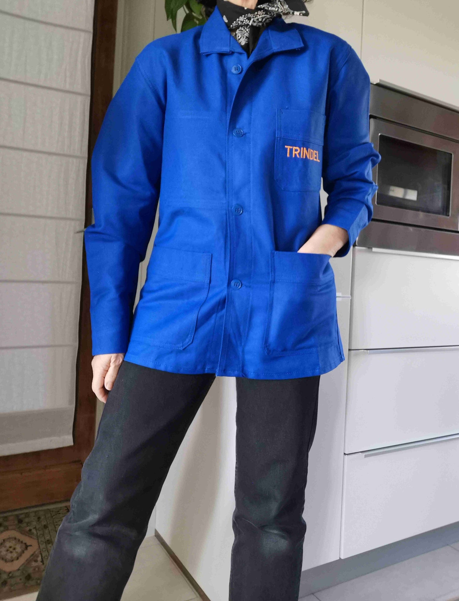 Bleu de travail en coton