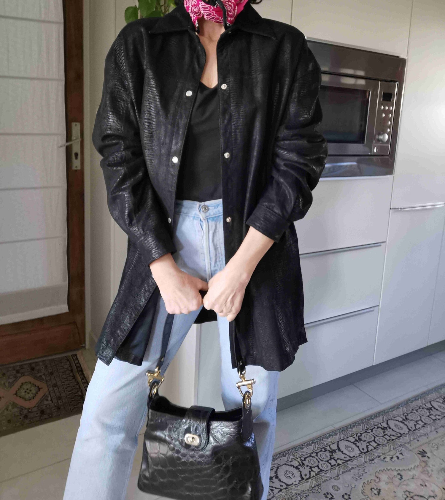 Veste en daim Nina Ricci