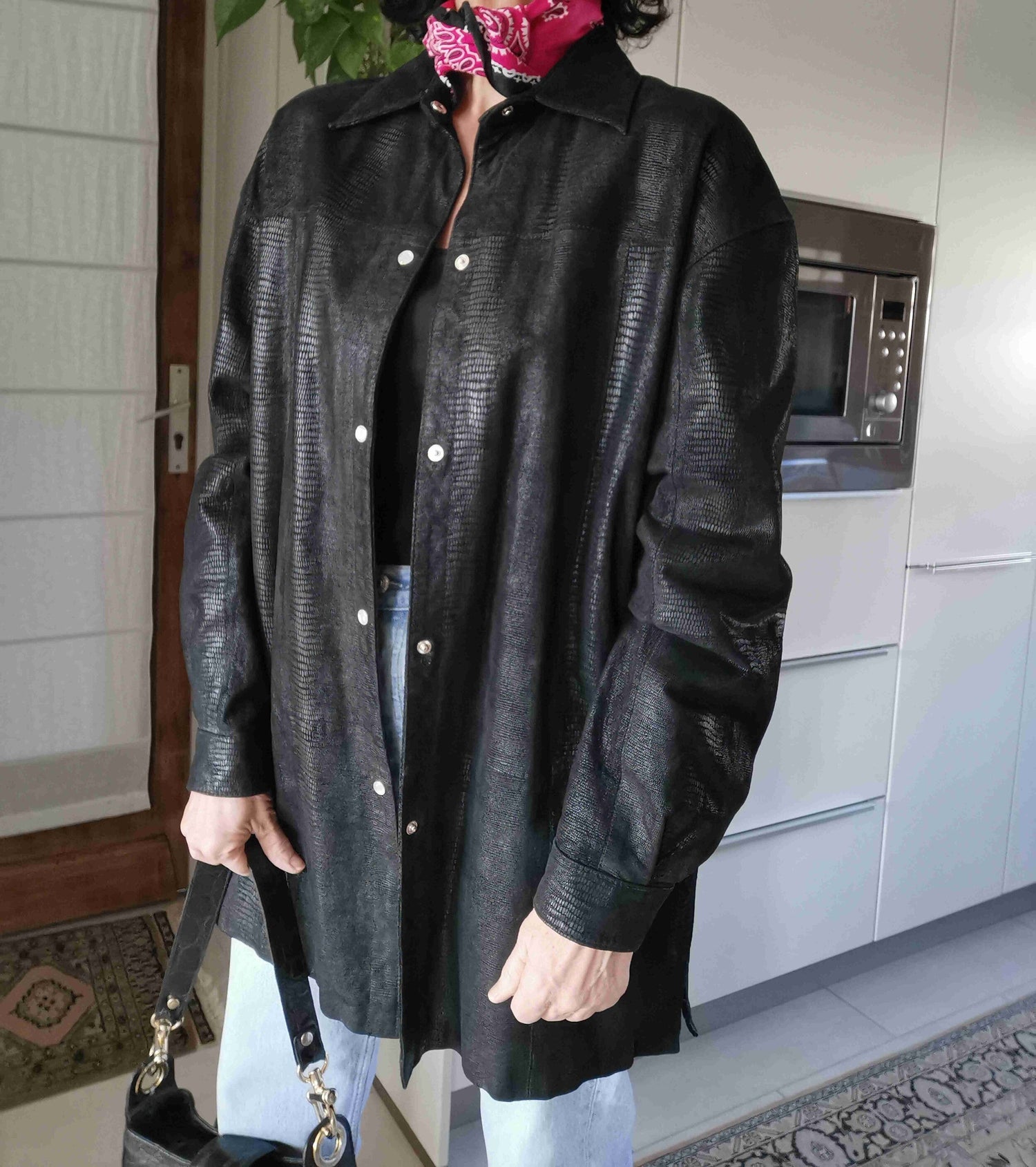 Veste en daim Nina Ricci