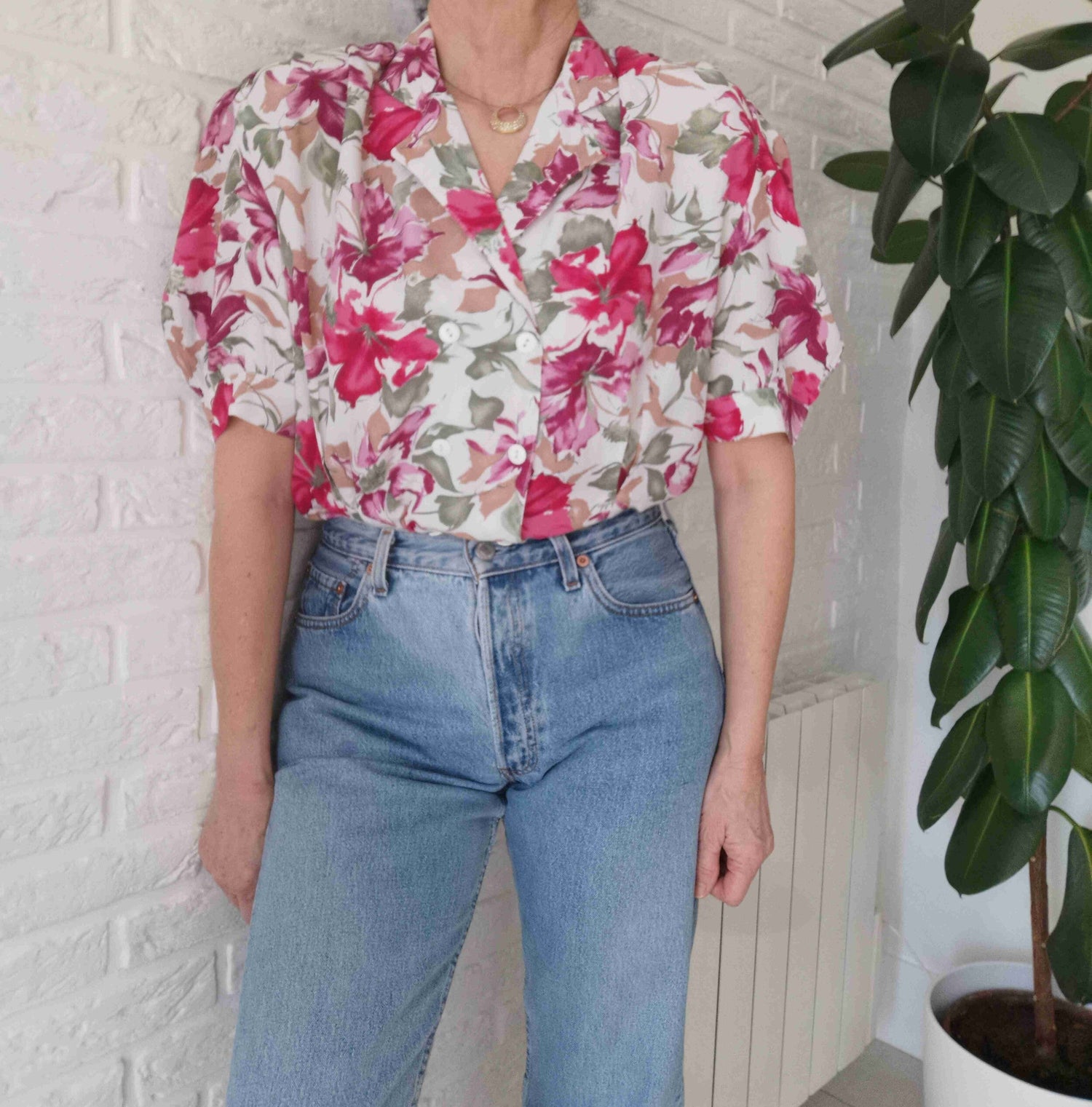 Floral blouse