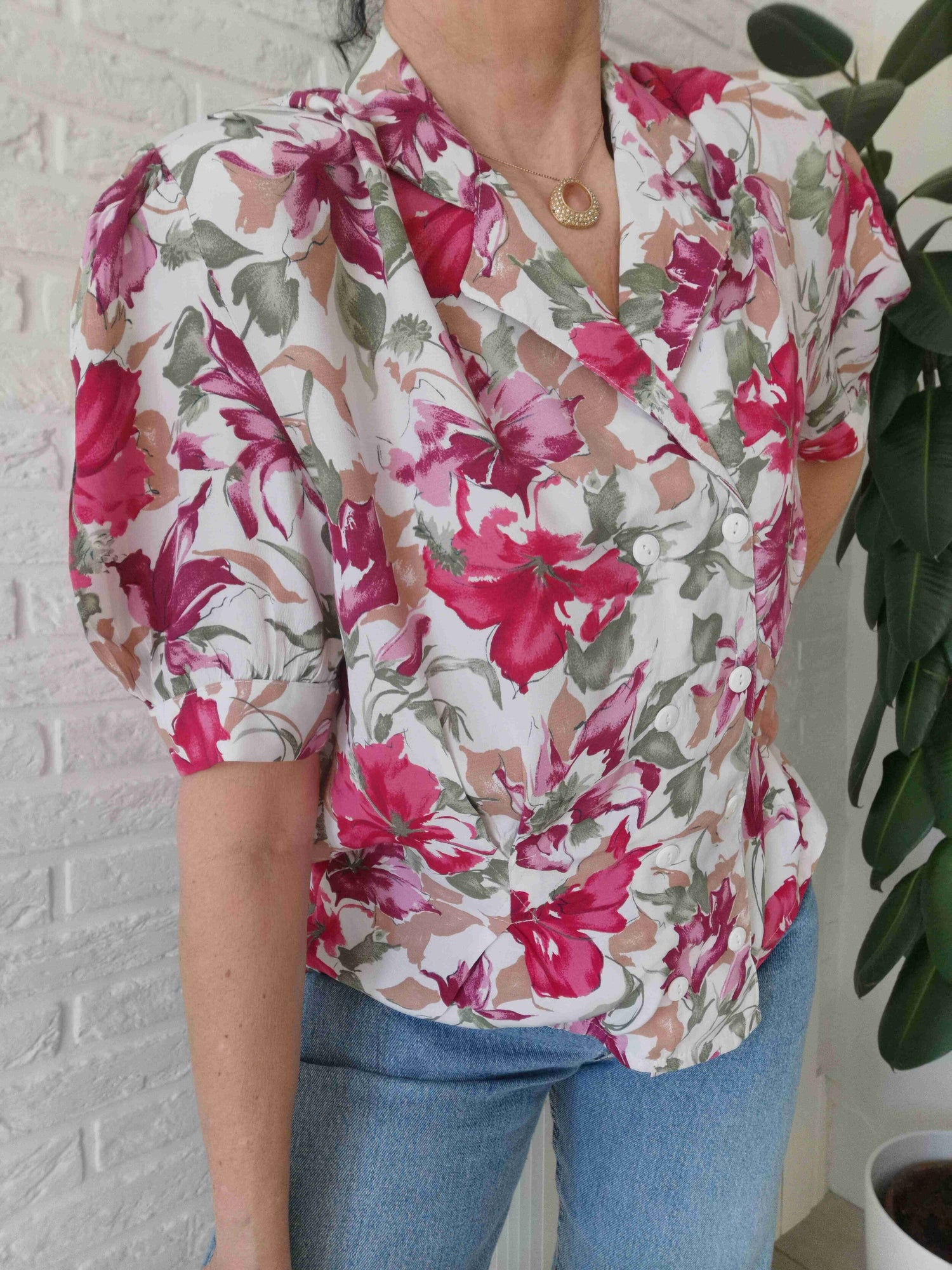 Floral blouse