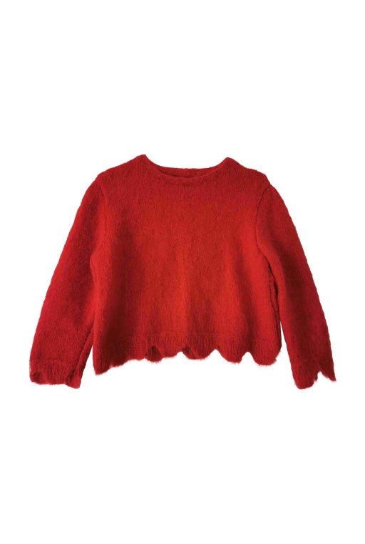 Pull en mohair