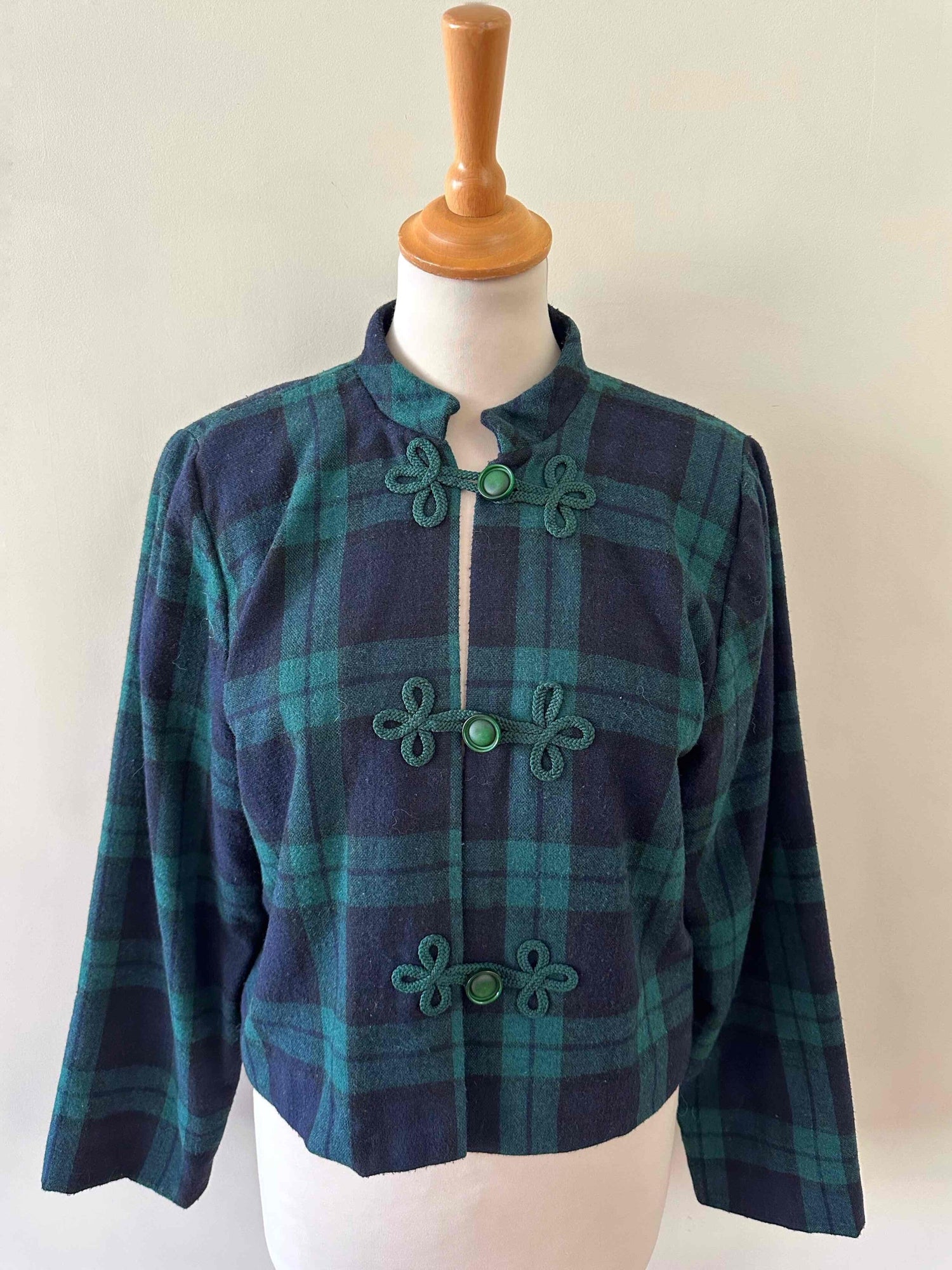 Veste chinoise en laine