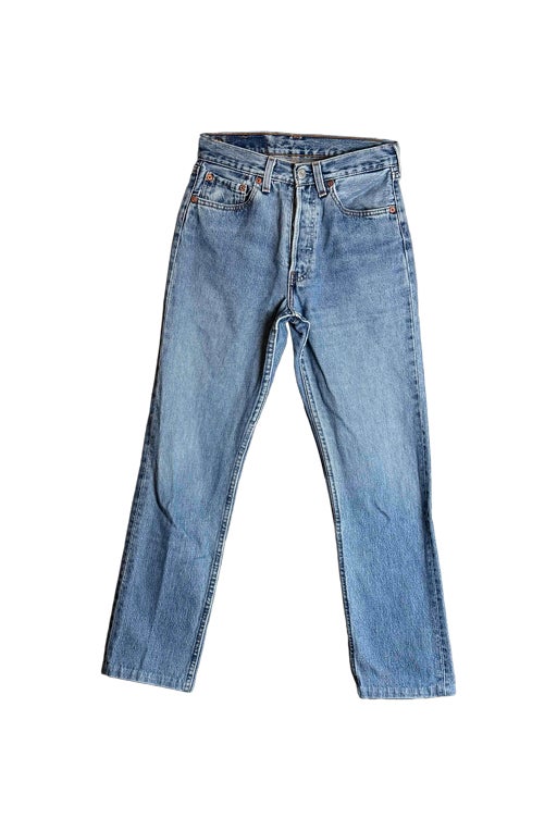 Levi's 501 jeans, waist 27, length 32.