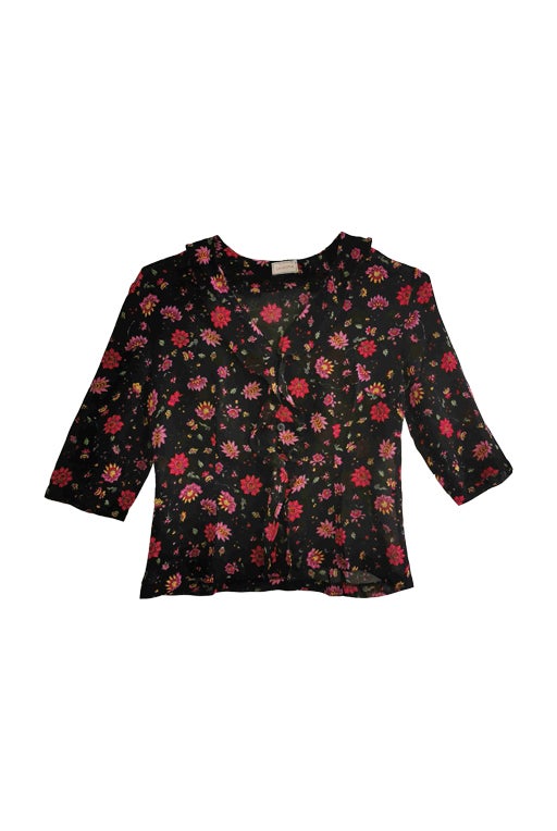 Floral blouse