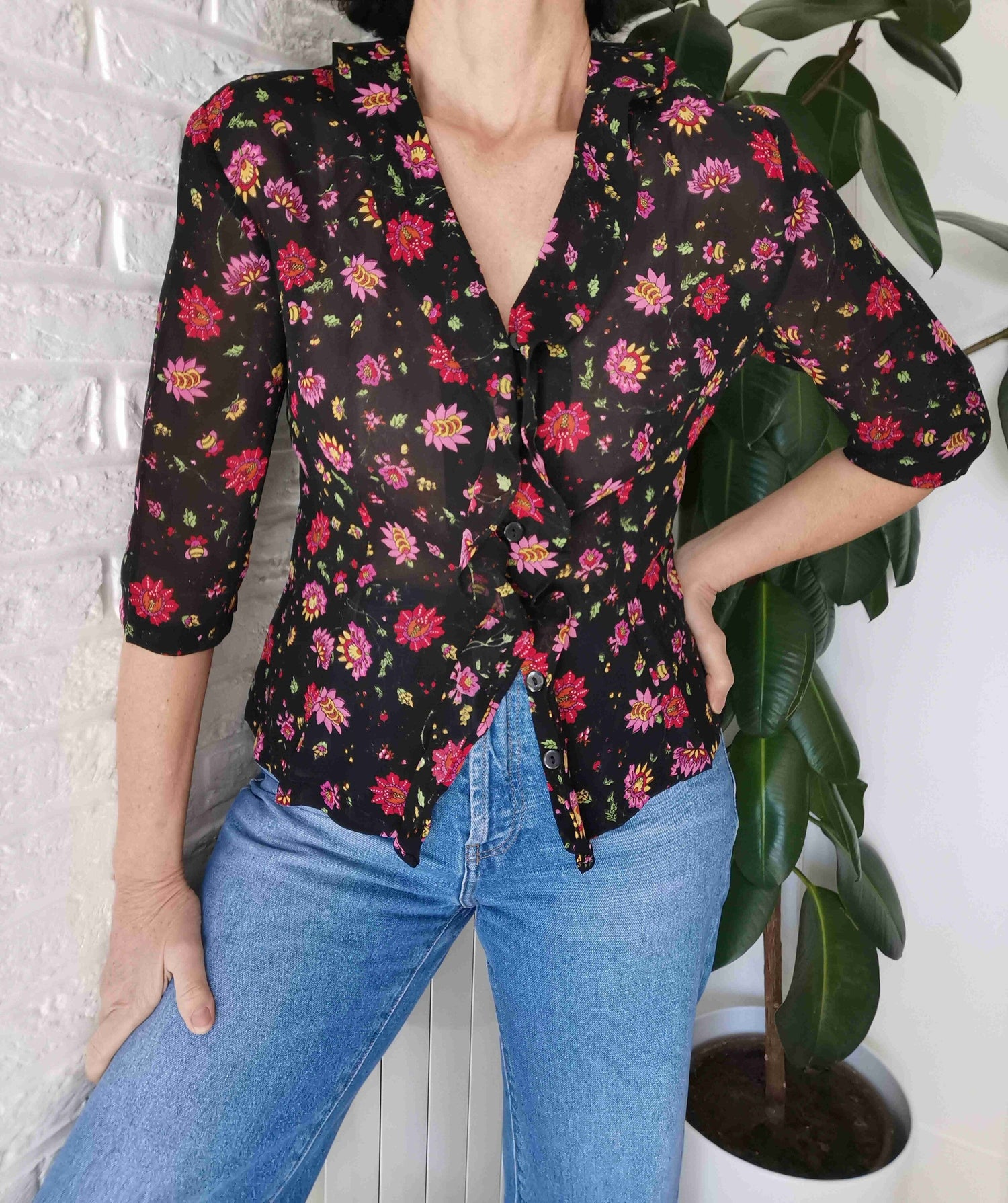 Floral blouse