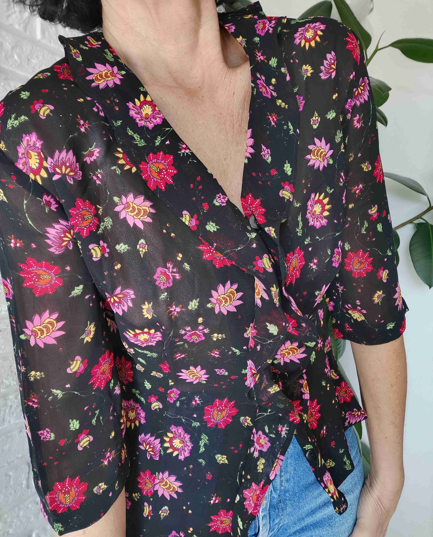 Floral blouse