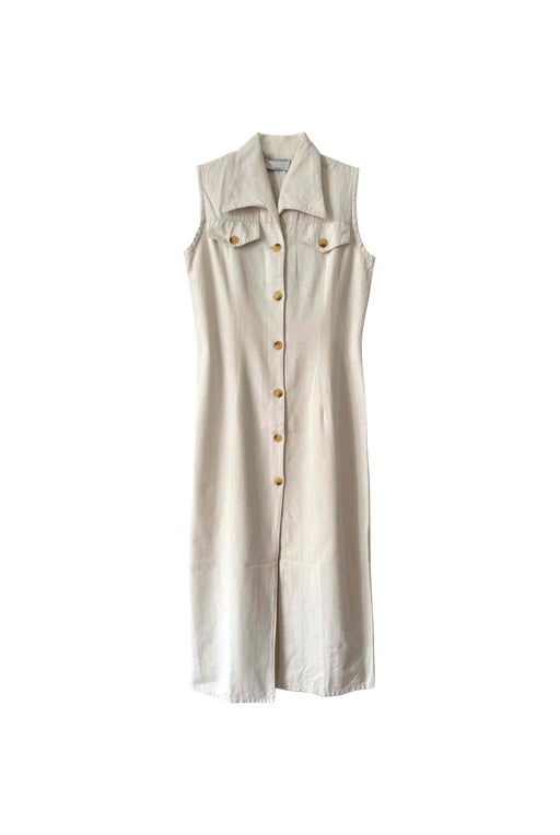 Robe boutonnée en coton