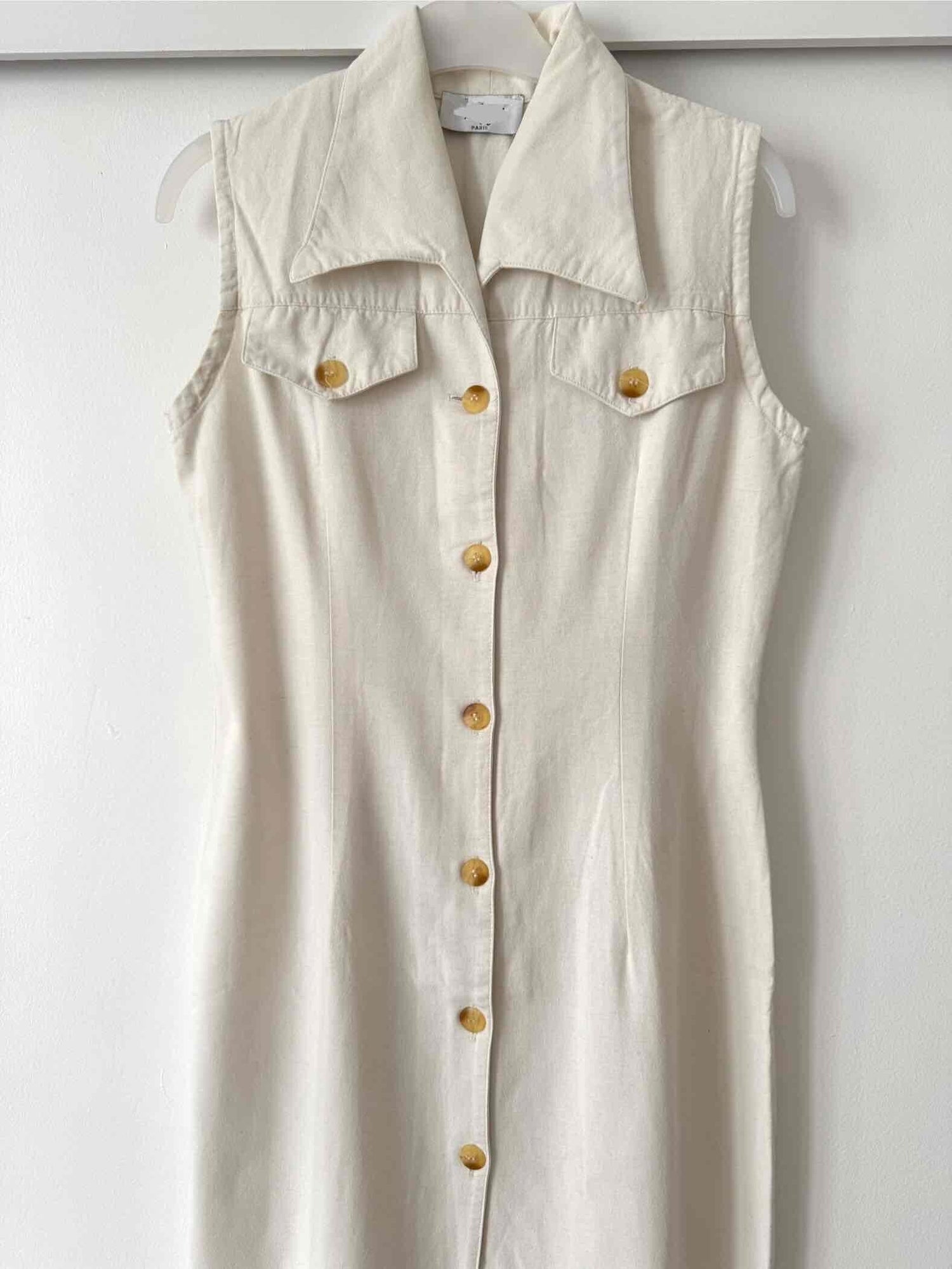 Robe boutonnée en coton