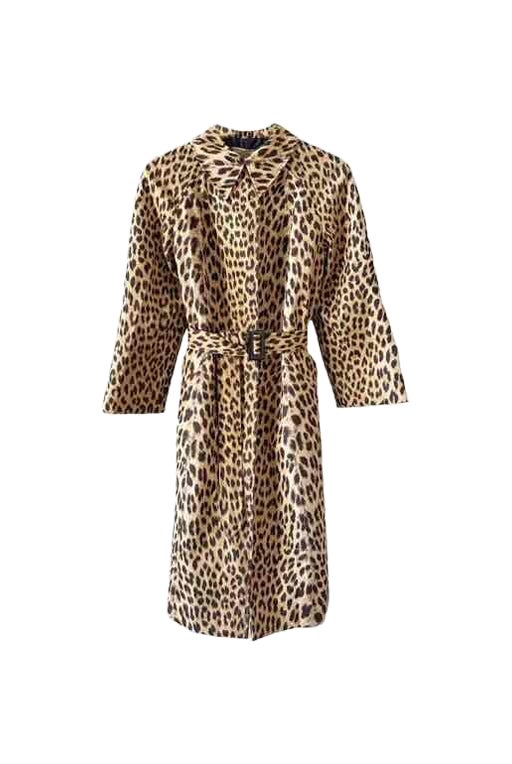 Trench léopard 80's