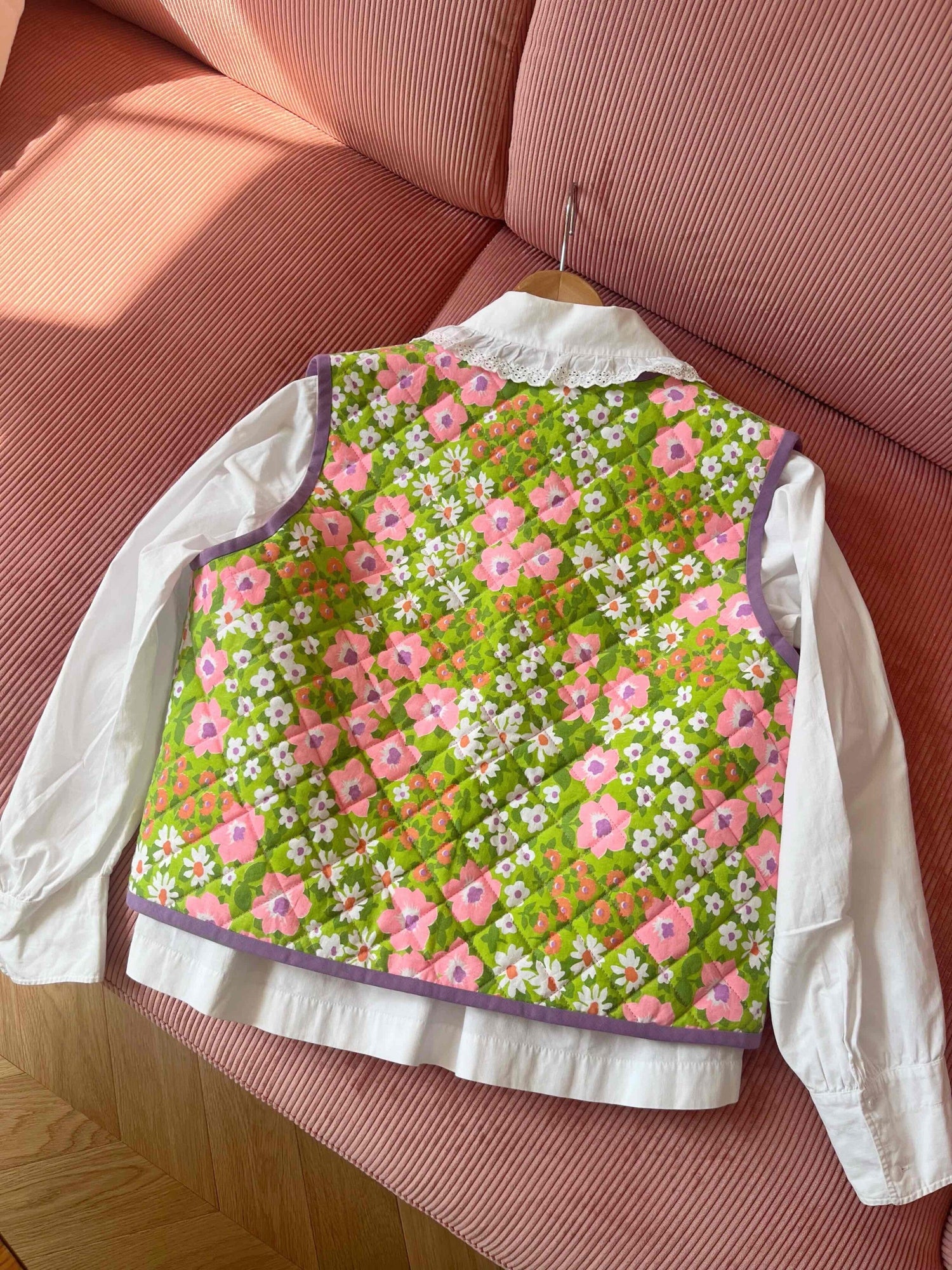 Gilet matelassée en coton