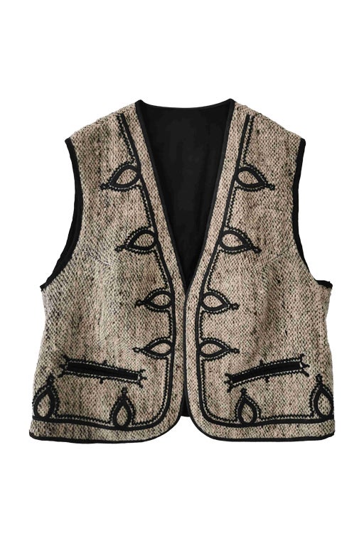 Wool vest