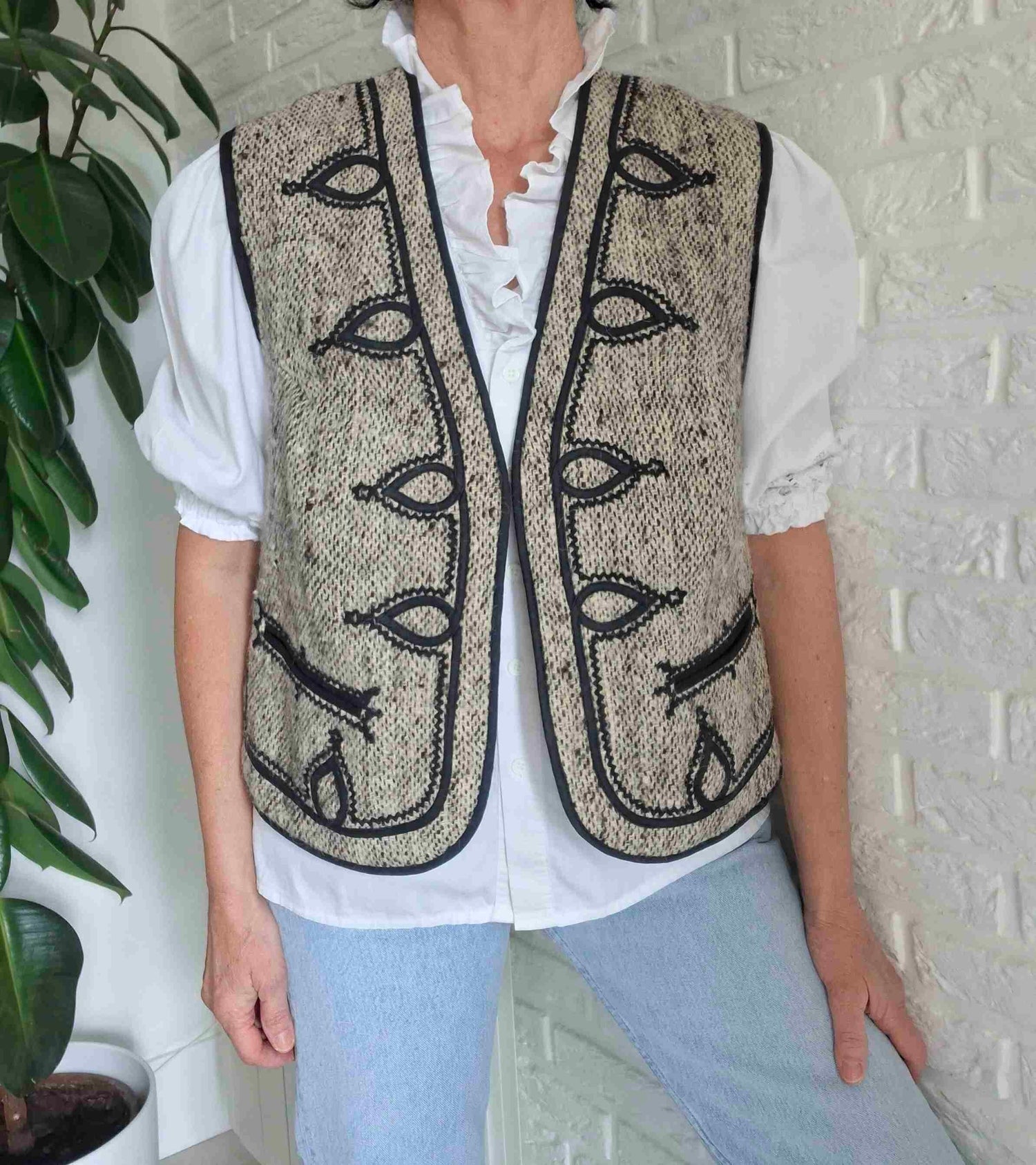 Wool vest