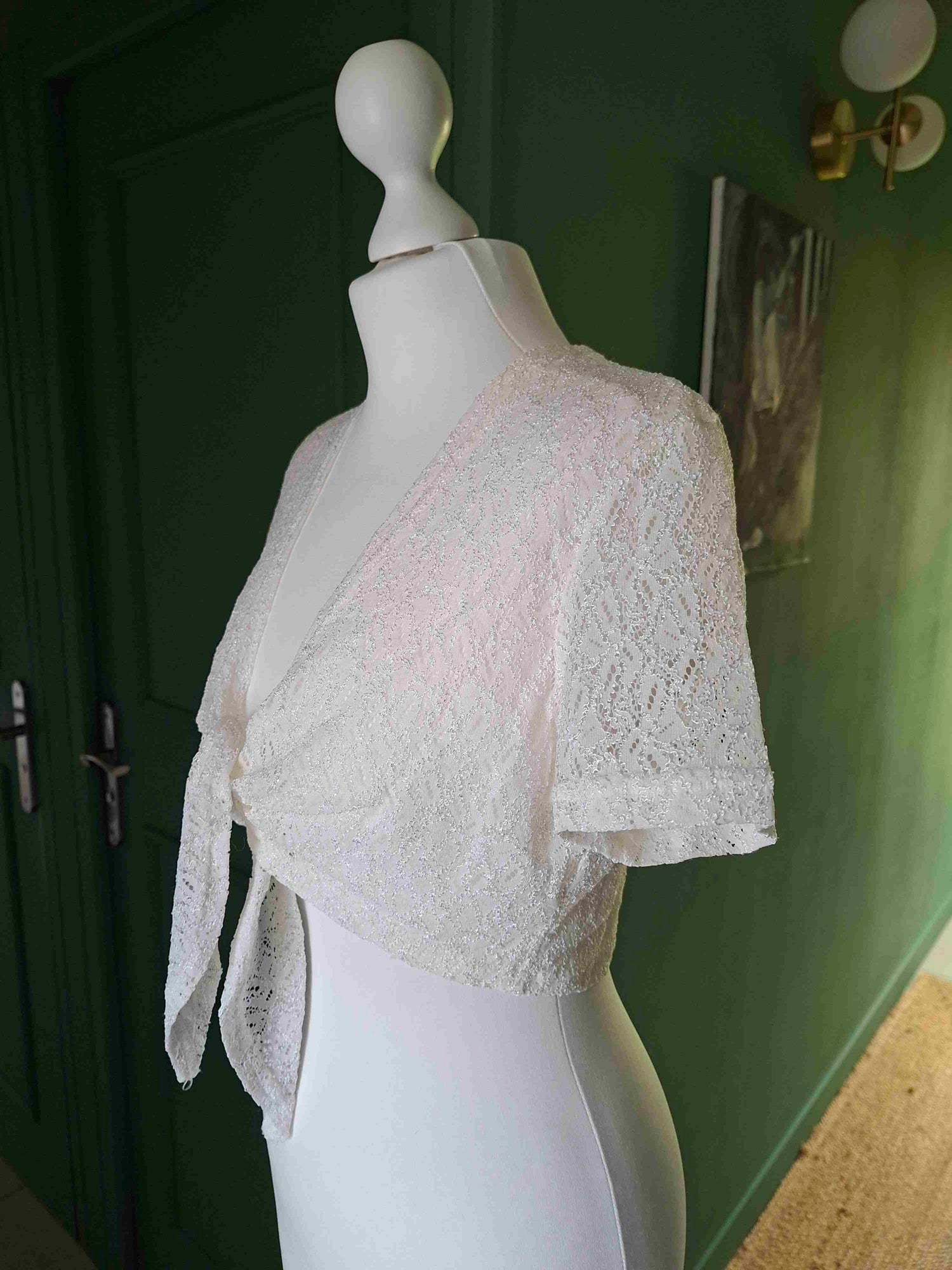 90s wrap top