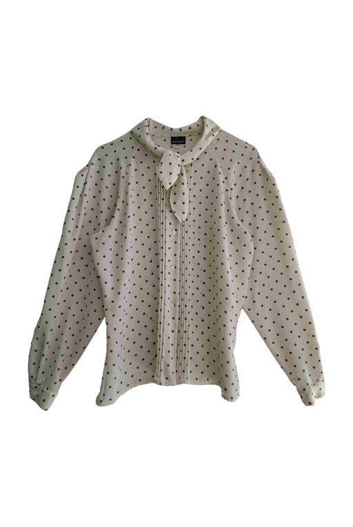 Polka dot blouse 90's