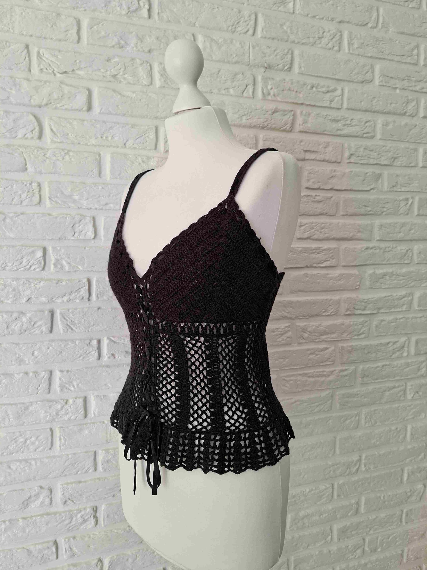 Crocheted camisole